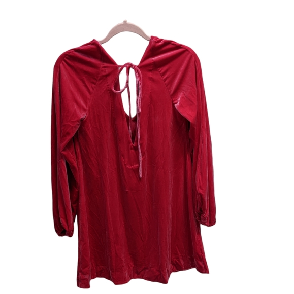 NWT Free People hot velvet mini dress - Picture 4 of 4